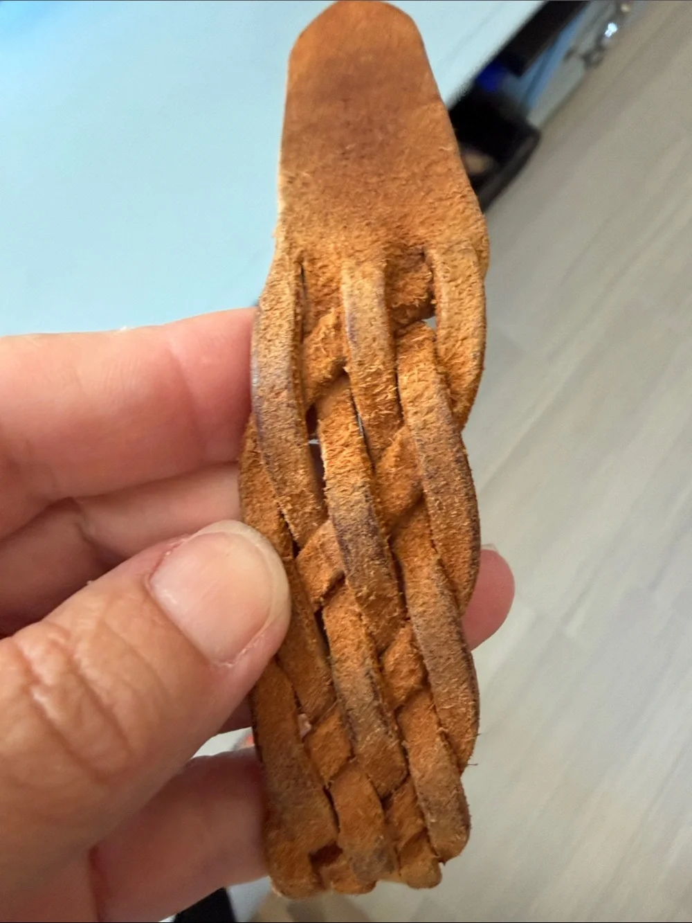 Dior Braided Leather Men’s Belt